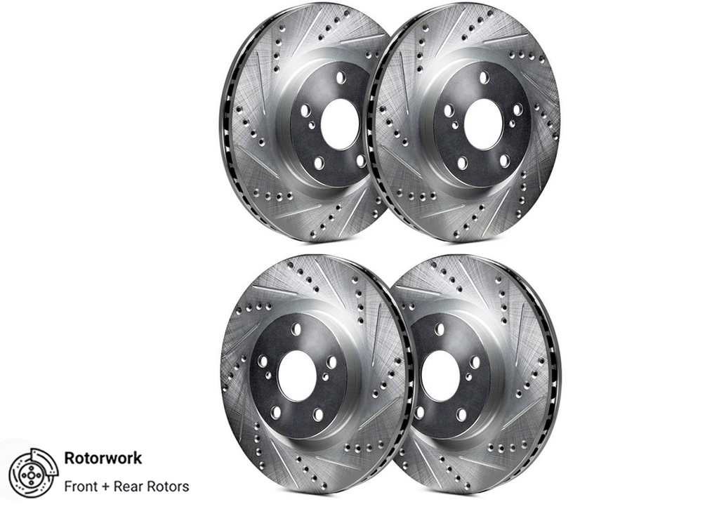 Brake Rotors: 2019 GMC Sierra 1500 w/ 4 Piston Front Calipers