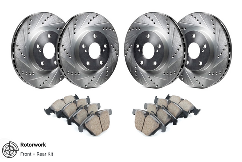Brake Kit: 2008-2018 Ford E350 w/ Single Rear Wheels