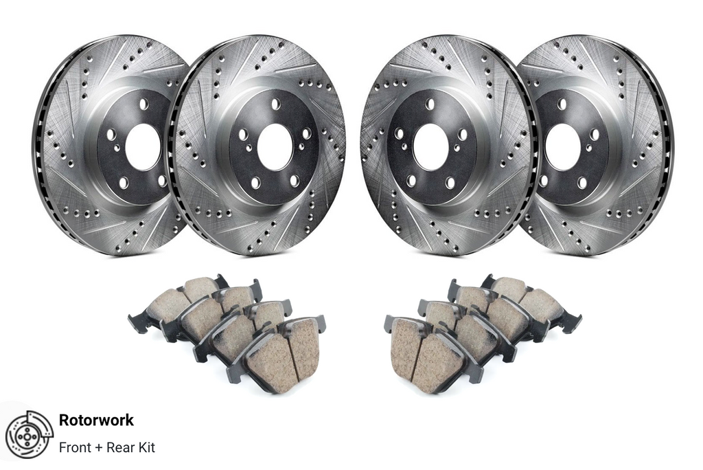 Brake Kit: 2011-2013 Infiniti M35, M37, M45, M56 (Sport Package)