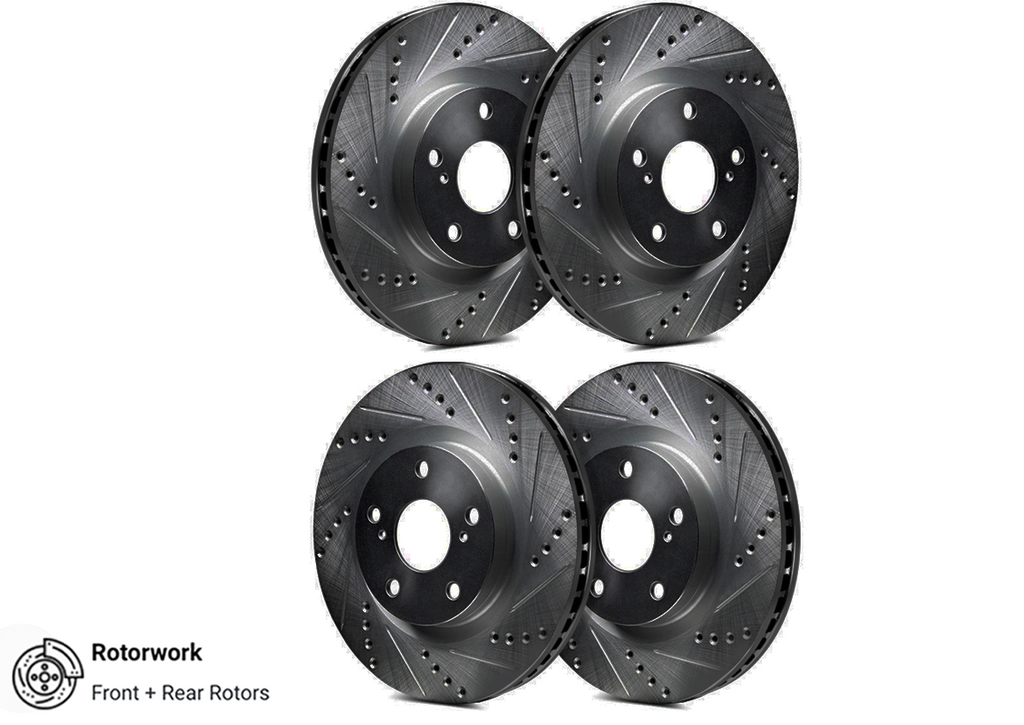 Brake Rotors: 2015-2020 Volkswagen GTI (Performance Package)