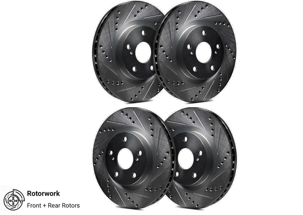 Brake Rotors: 2000-2005 Dodge Neon w/ Rear Disc Brakes