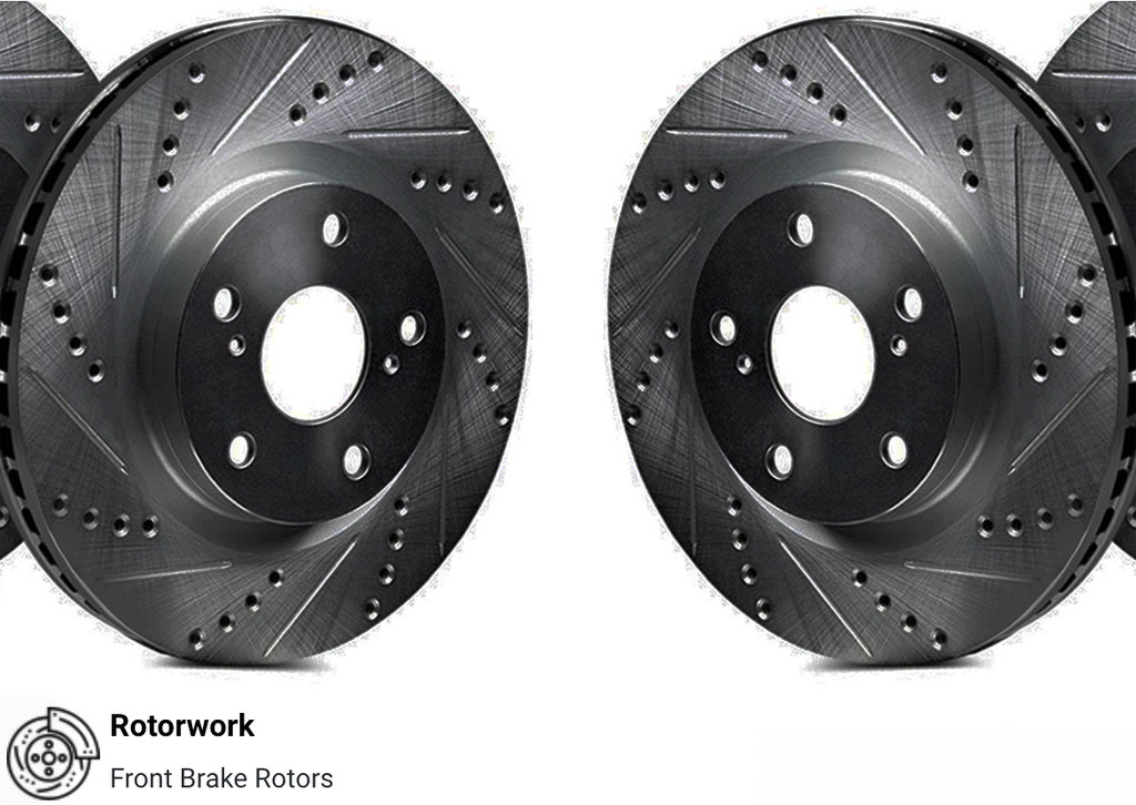 Brake Rotors: 2000-2005 Dodge Neon w/ Rear Disc Brakes