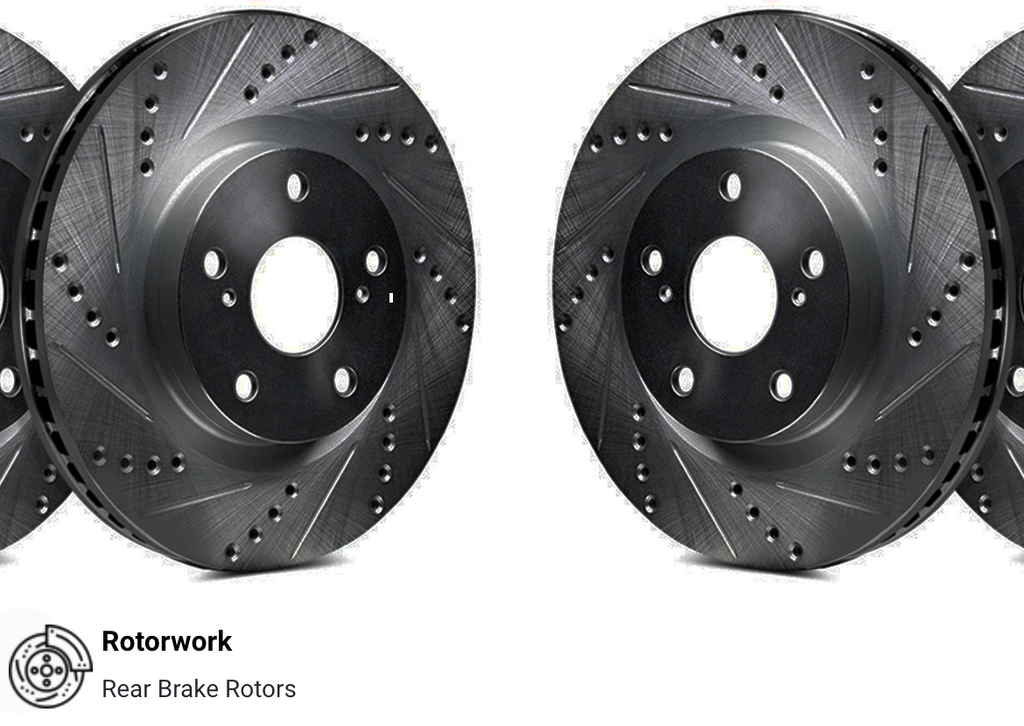 Brake Rotors: 2018-2019 Chevrolet Cruze (Excludes Models w/ GM Performance Kit)