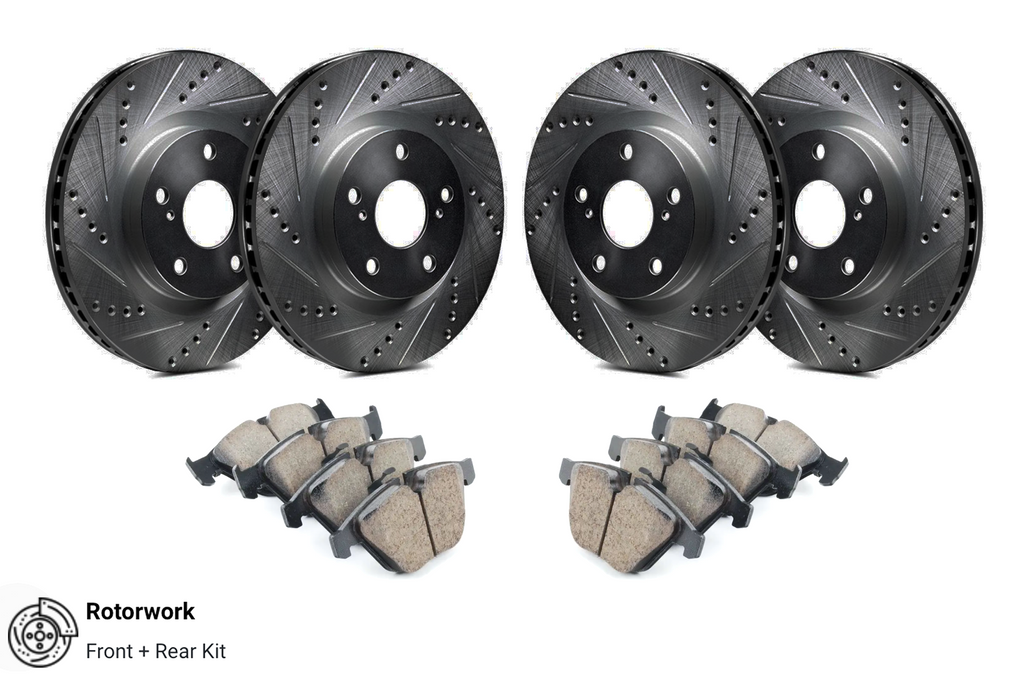 Brake Kit: 2009-2013 Infiniti G25, G35, G37 (Models w/ 320mm Front Disc)