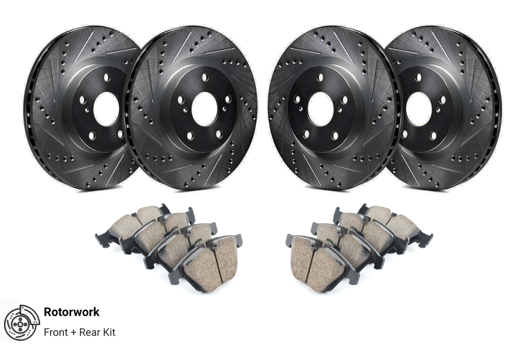 Brake Kit: 2011-2018 Volkswagen Touareg (Models With 330MM Front Disc)