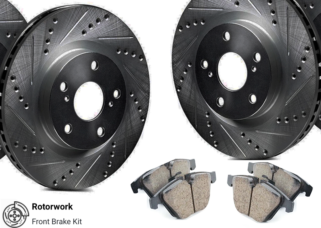 Brake Kit: 2013-2016 Chevrolet Malibu w/ Vented Rear Discs