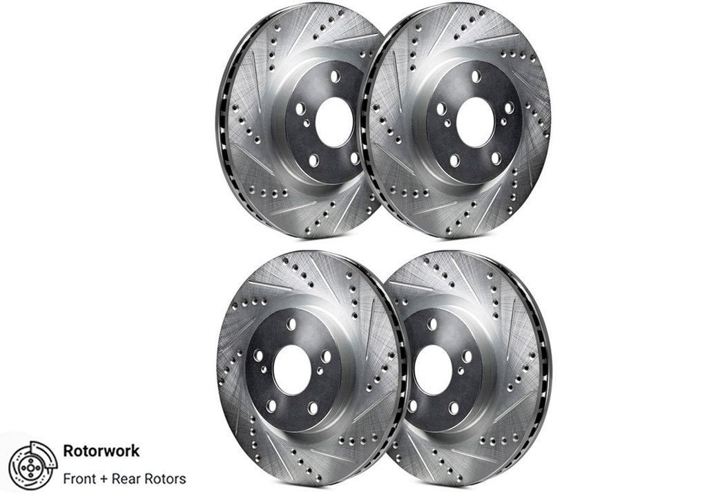 Brake Rotors: 2000-2005 Dodge Neon w/ Rear Disc Brakes