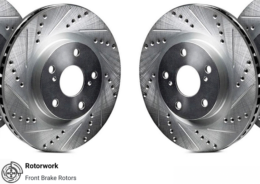 Brake Rotors: 2013-2017 Volkswagen CC, Passat CC (3.6L VR6)